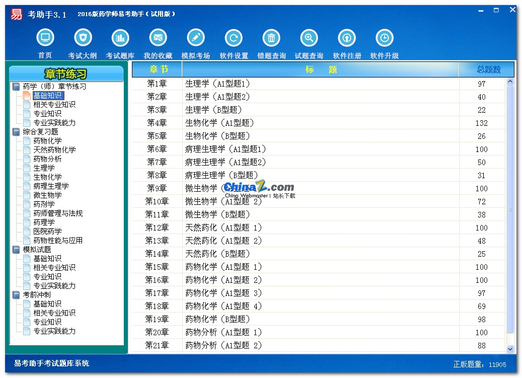 2016版药学师易考助手