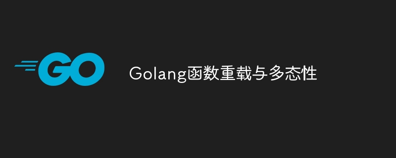 Golang函数重载与多态性