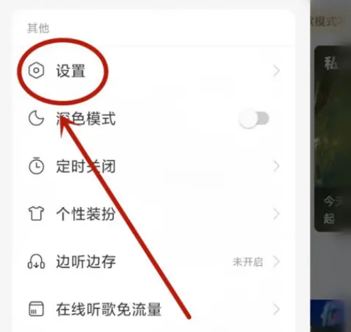 网易云音乐底部漫游怎么关闭