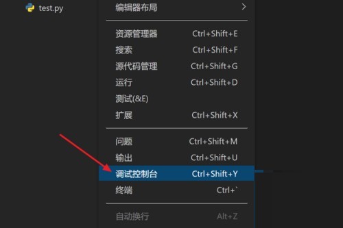 Vscode怎么打开调试控制台_Vscode打开调试控制台方法