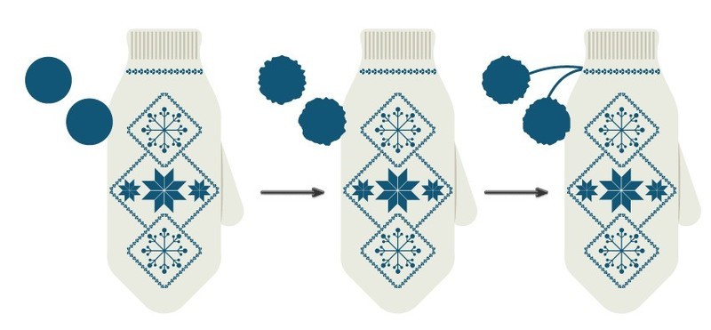 怎么利用AI绘制冬季连指手套插图呢-AI绘制手套教程