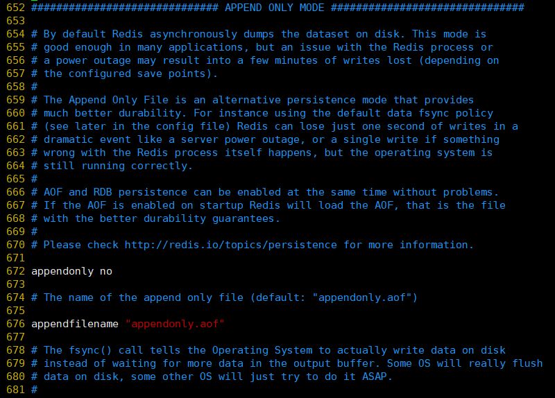 Redis中AOF持久化的示例分析