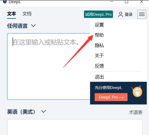 deepl翻译怎样查看使用教程 deepl翻译查看使用教程的方法
