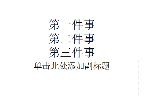 PPT每行字前面的黑点怎么弄出来