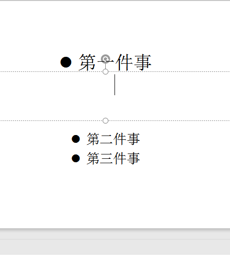 PPT每行字前面的黑点怎么弄出来