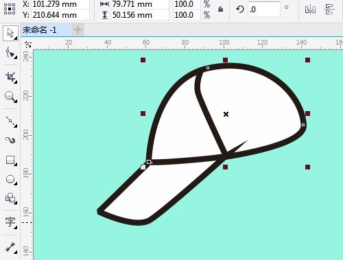 CorelDRAW怎么绘制帽子 CorelDRAW绘制帽子方法介绍