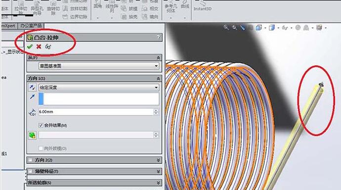 Solidworks建模扭转弹簧的具体步骤讲述