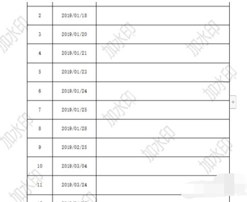 WPS添加连续多个水印且铺满整页的操作步骤