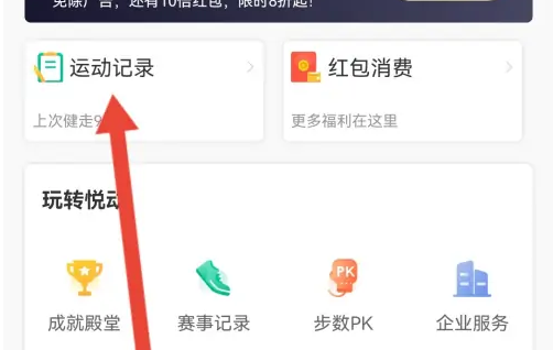悦动圈运动记录在哪里查看（悦动圈每日运动记录查看方法）