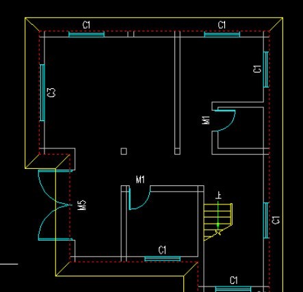 天正建筑2014将建筑物周围加散水的方法介绍