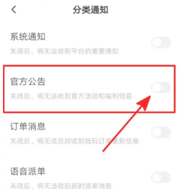 皮皮陪玩怎么开启公告 开启公告的操作方法