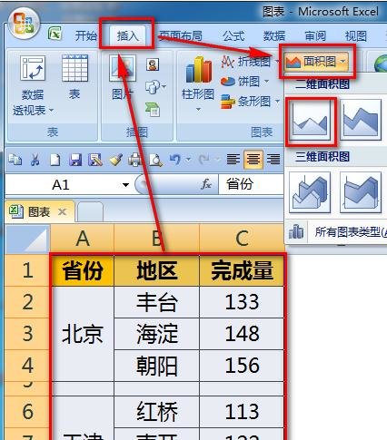 excel2016图表做到在柱状图顶端加上折线图效果的详细方法