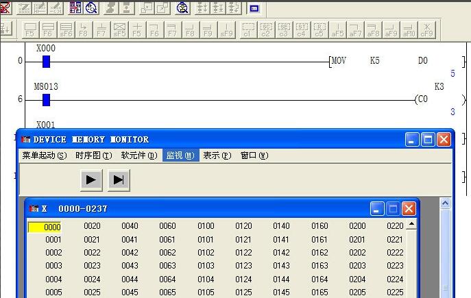 三菱PLC怎么用传送指令MOV 三菱PLC编程软件GX Developer使用教程