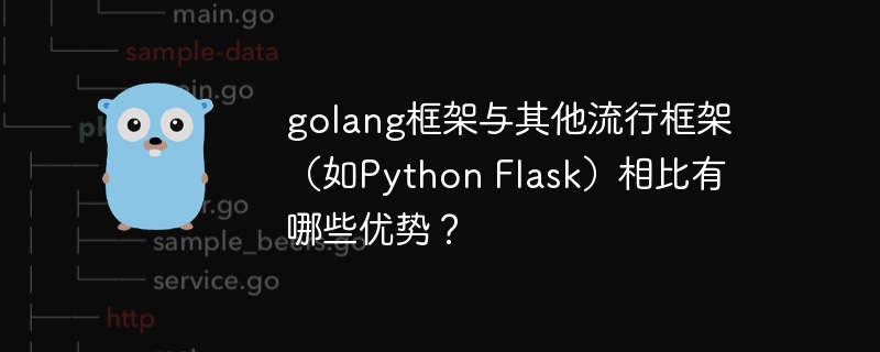 golang框架与其他流行框架（如Python Flask）相比有哪些优势？