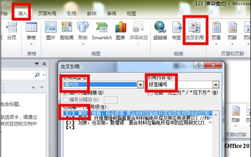 Word 2010加入引用文献的详细操作过程