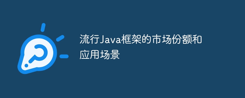 流行Java框架的市场份额和应用场景