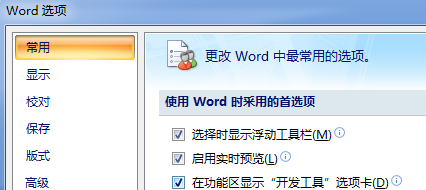 office2007怎样显示开发工具选项卡-office2007显示开发工具选项卡的方法