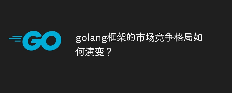 golang框架的市场竞争格局如何演变？