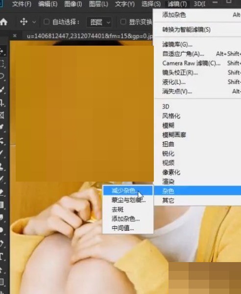 Photoshop怎么去杂色_Photoshop去杂色教程