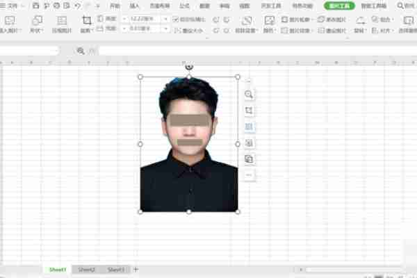 wps表格怎么给证件照换底色 wps证件照更换底色教程