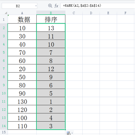 如何正确使用Excel排列函数