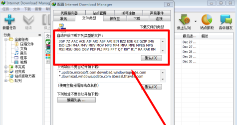IDM下载器怎么支持自动下载文件类型 IDM下载器支持自动下载文件类型的方法