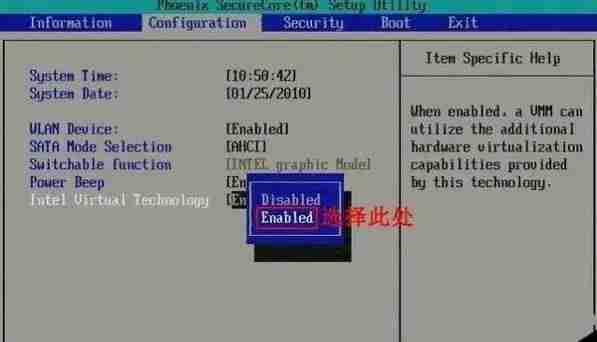 VMware虚拟机一启动就蓝屏重启的解决方法