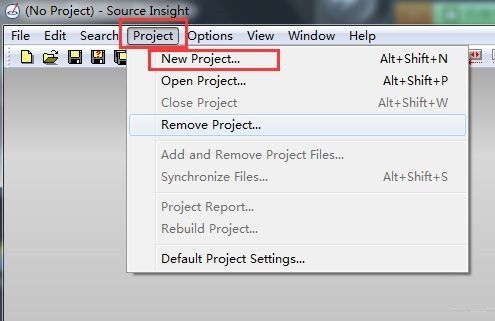 Source Insight怎么创建代码工程 创建代码工程的教程