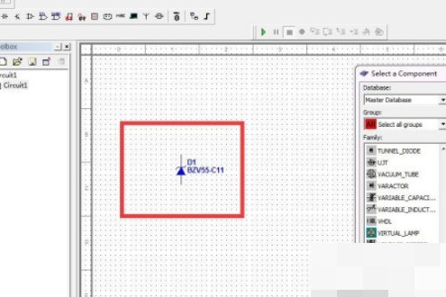 multisim怎么绘制BZV55 C11二极管_multisim绘制BZV55-C11二极管教程