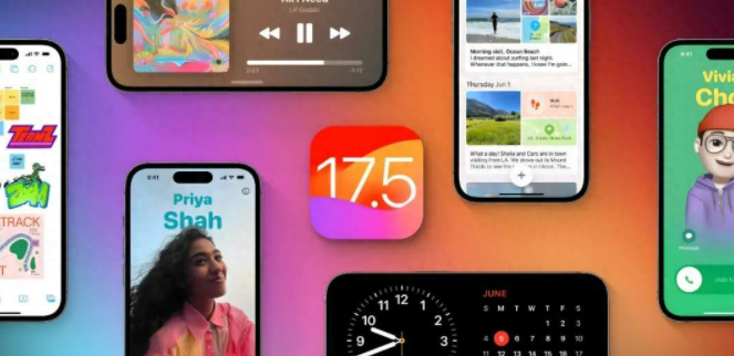 iOS/iPadOS 17.5正式版发布：新壁纸、设计更新等功能更新！
