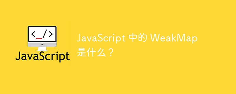 JavaScript 中的 WeakMap 是什么？