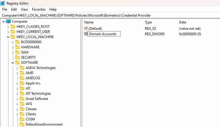 如何允许或阻止域用户在Windows 11上使用生物识别技术