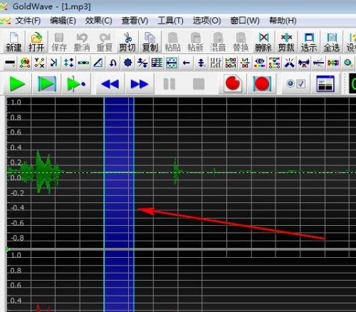 goldwave怎么去掉音频噪音_goldwave去掉音频噪音方法