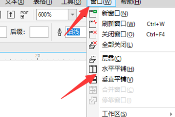 CorelDraw2019怎么同时显示两个页面 CorelDraw2019同时显示两个页面的方法