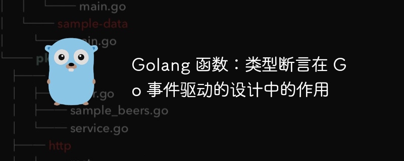 Golang 函数：类型断言在 Go 事件驱动的设计中的作用