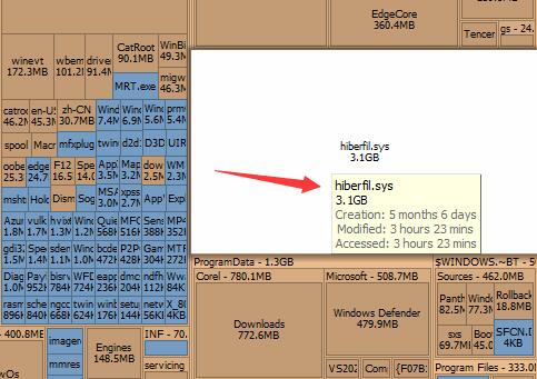 Spacesniffer蓝色可以删除嘛 spacesniffer使用教程图解