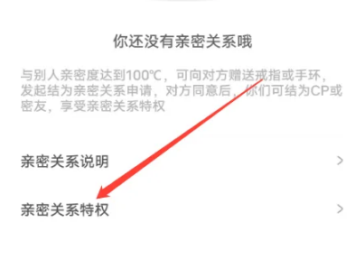 耳旁语音怎么查看亲密关系特权 查看亲密关系特权操作方法