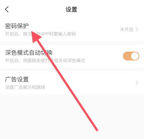 随手记怎么开启密码保护