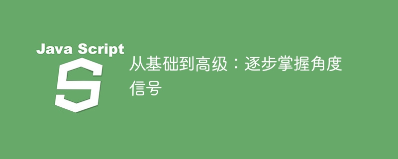 从基础到高级：逐步掌握角度信号