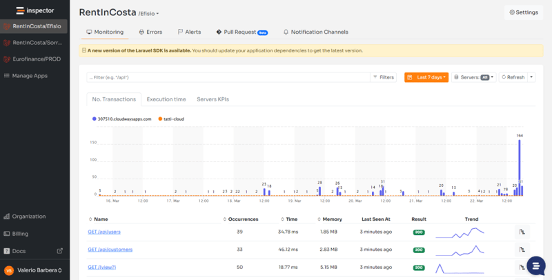 用于监控 Laravel Octane 的 NewRelic 替代方案