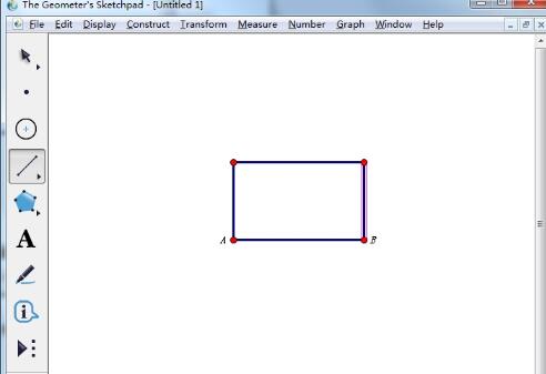 几何画板绘制矩形的图文教程