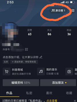 抖音新访客1有可能是被拉黑的人吗 抖音访客记录讲解