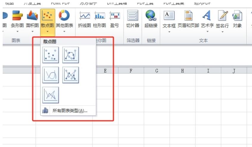 excel怎么以两列数据分别为xy轴画图 excel将两列数据做xy图的教程