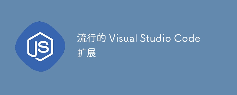 流行的 Visual Studio Code 扩展