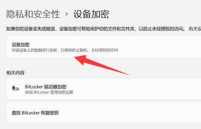 如何在Windows 11系统中为设备设置加密