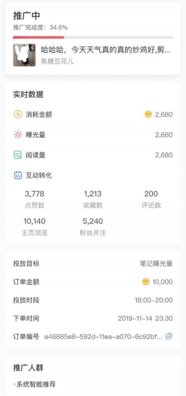 小红书薯条功能如何使用 小红书薯条功能使用教程