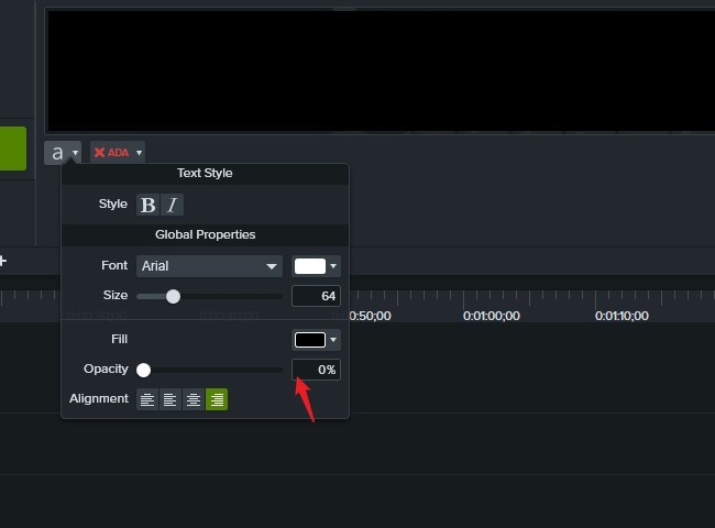 camtasia studio字幕怎么移动位置 camtasia移动字幕的教程