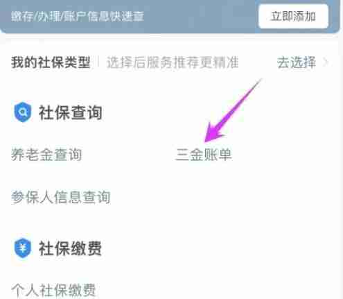 如何查看社保累计交了多少年 三步查看三金账单