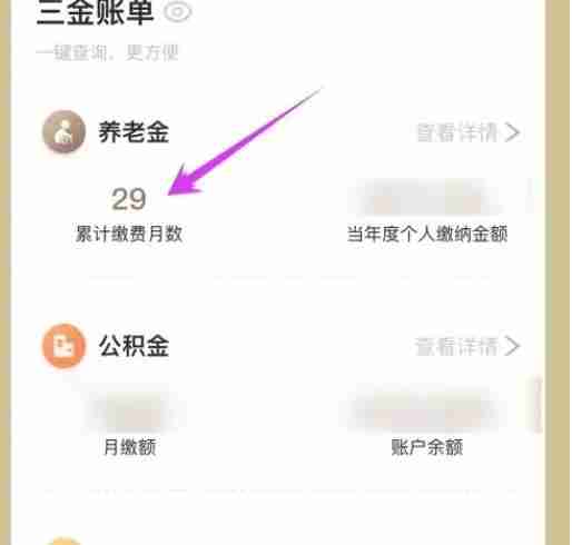 如何查看社保累计交了多少年 三步查看三金账单
