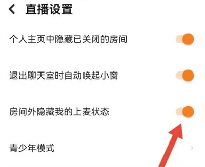 探探隐藏我的上麦状态方法步骤 探探怎么隐藏上麦状态